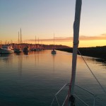 Shilshole Marina Sunset. Manzanita Bay