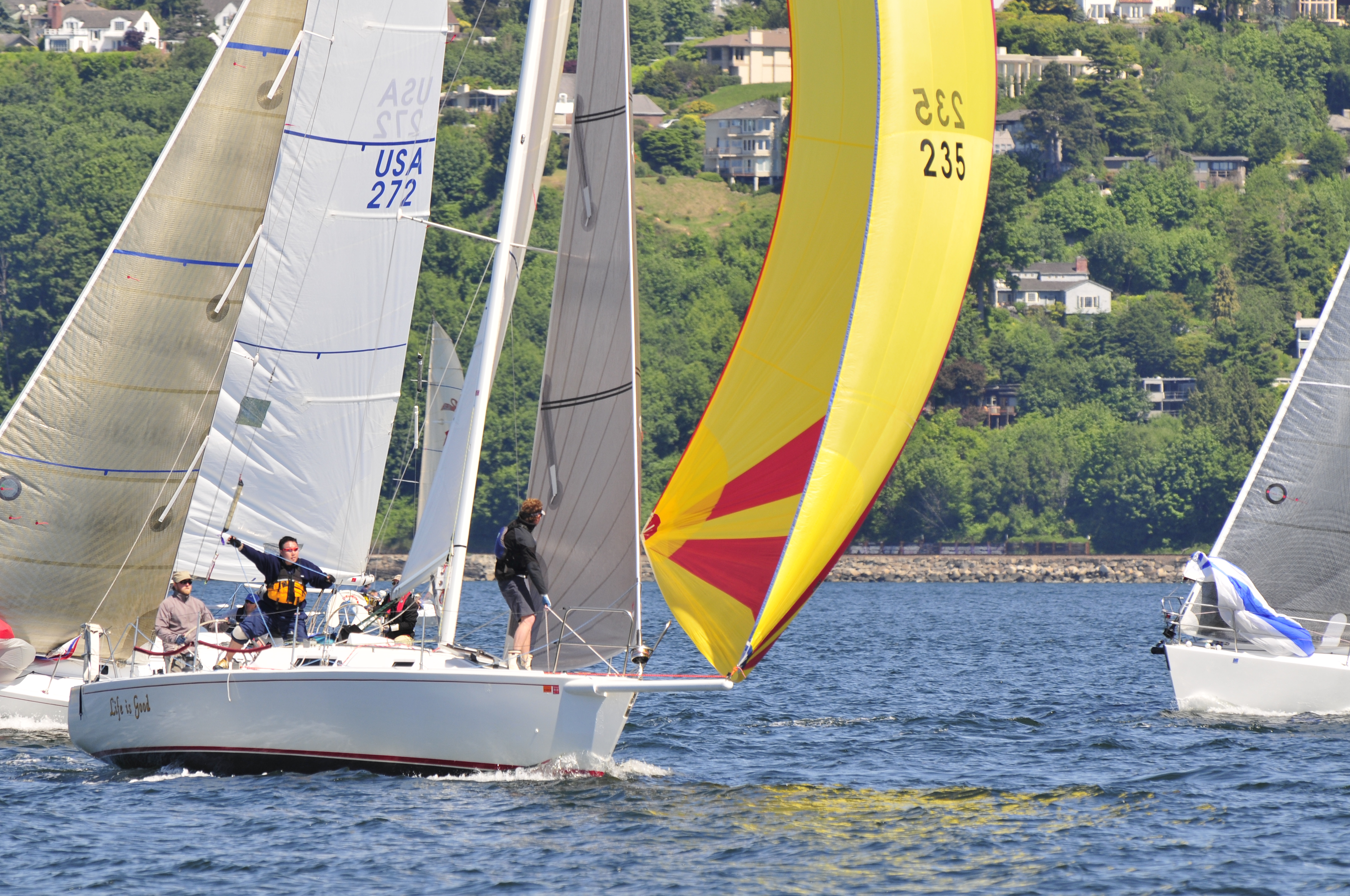 sailboat racing course