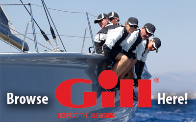 Browse Gill Brand Sailing Gear photo - Website Slide Show