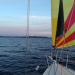Boat Bow Rainier Spinnaker