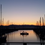 Shilshole Bay Marina sunset